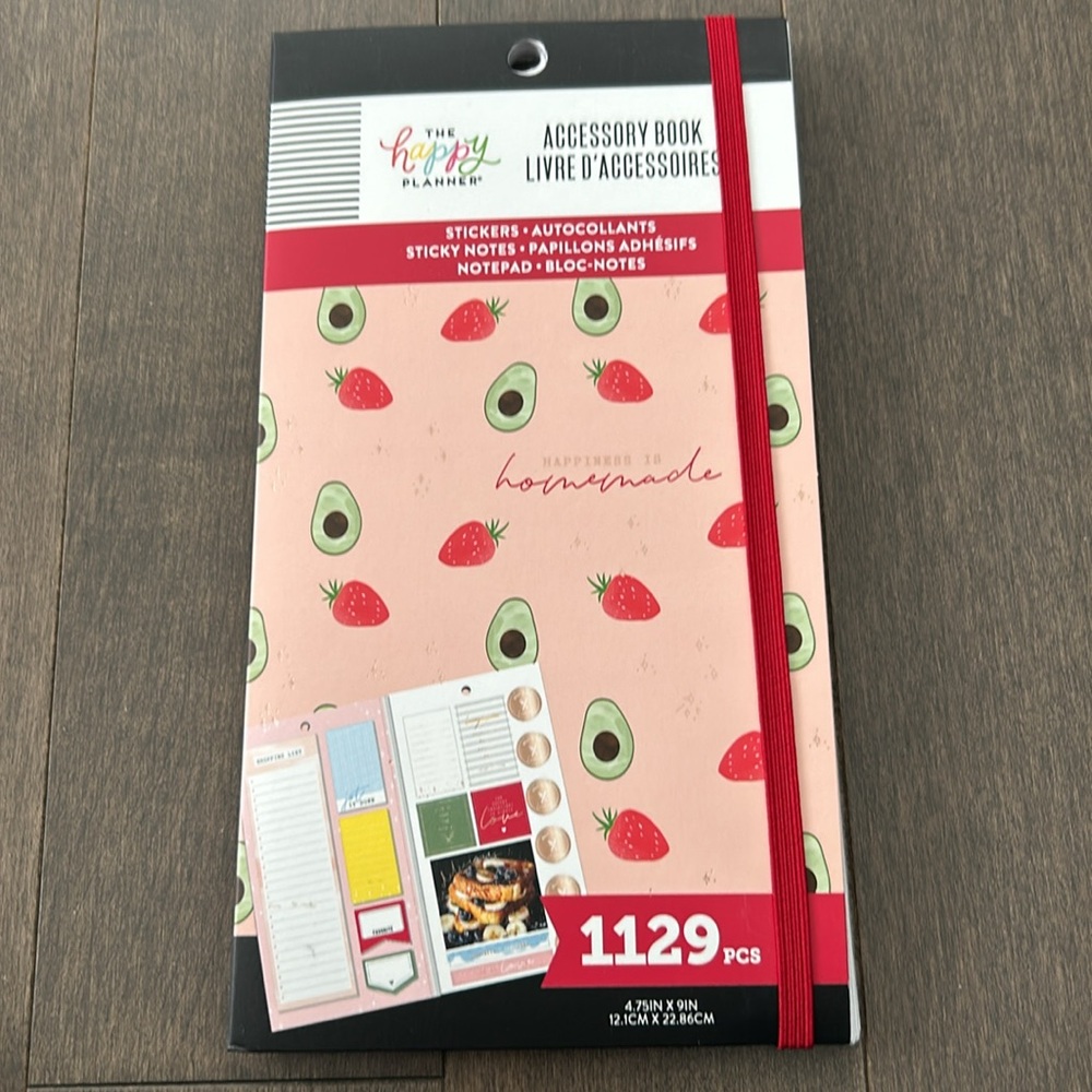 ME & MY BIG IDEAS Happy Planner Happiness is Homemade Sticker Accessory Book